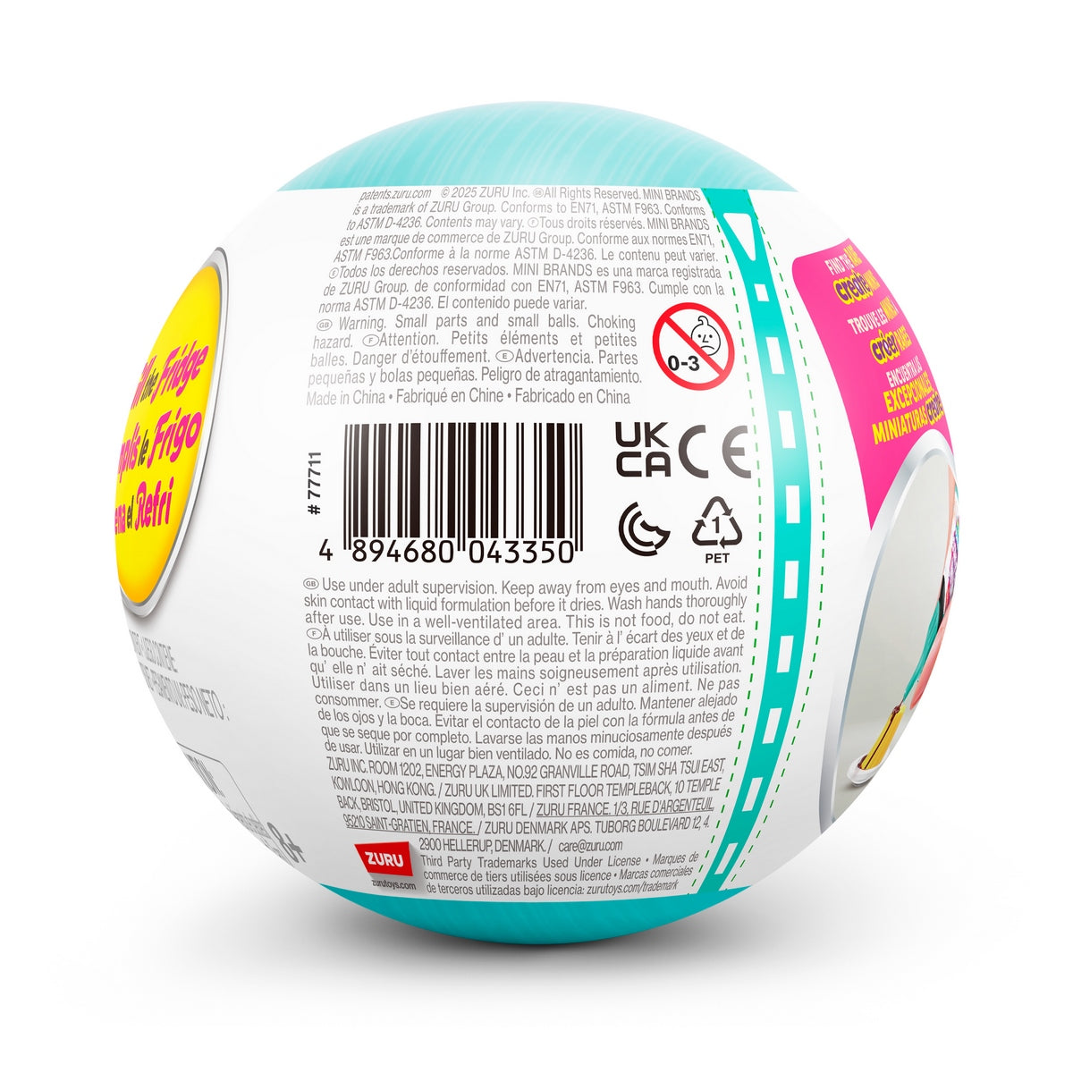 Bola Mini Brands Con 5 Sorpresas Fill The Fridge