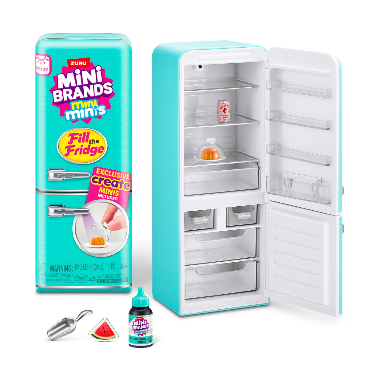 Playset Refrigerador Mini Brands Fill The Fridge