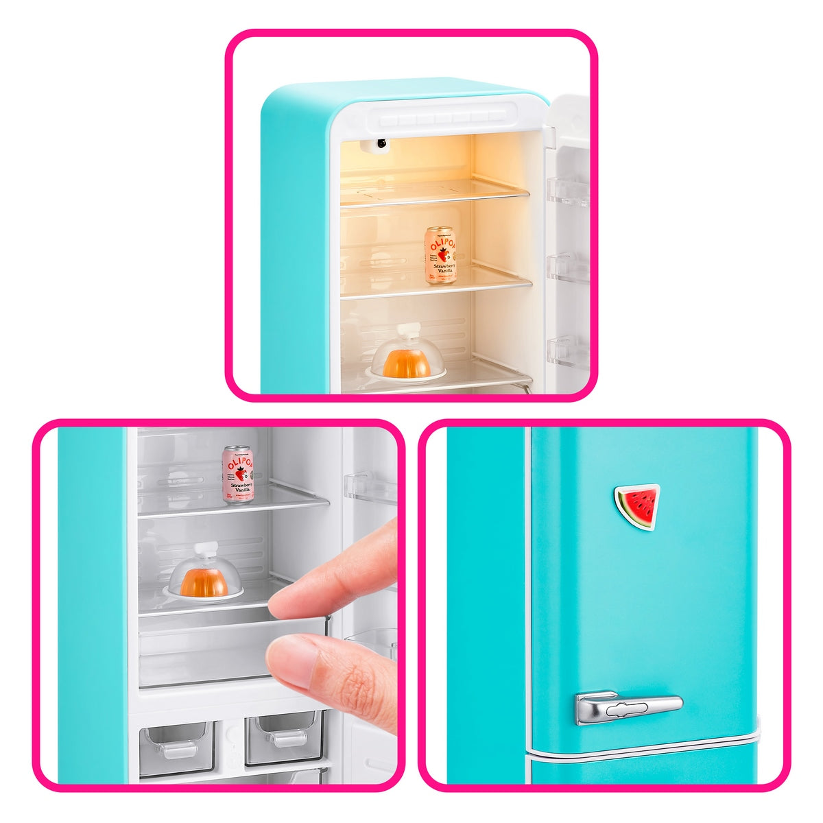 Playset Refrigerador Mini Brands Fill The Fridge