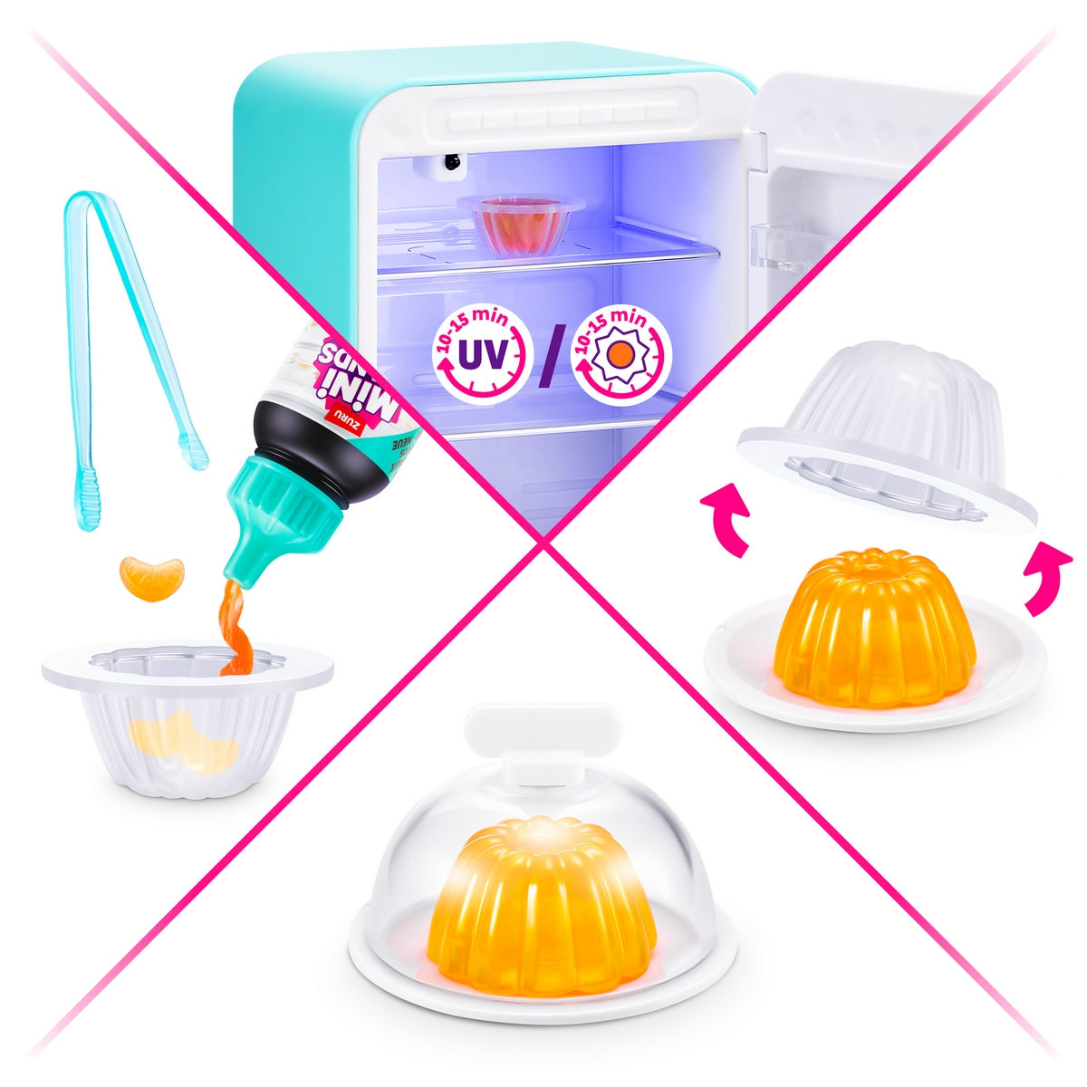 Playset Refrigerador Mini Brands Fill The Fridge