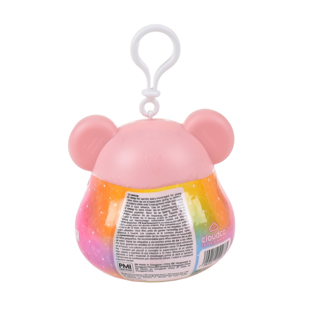 Capsula 13 Cm Con Peluche Clip On Cariñositos
