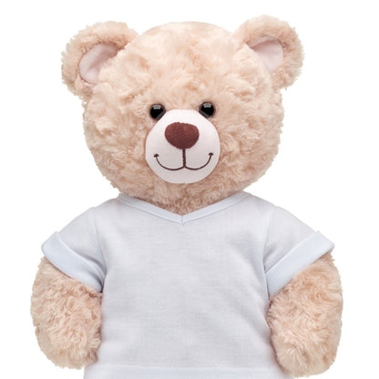 Polera Blanca Cuello V Build-A-Bear