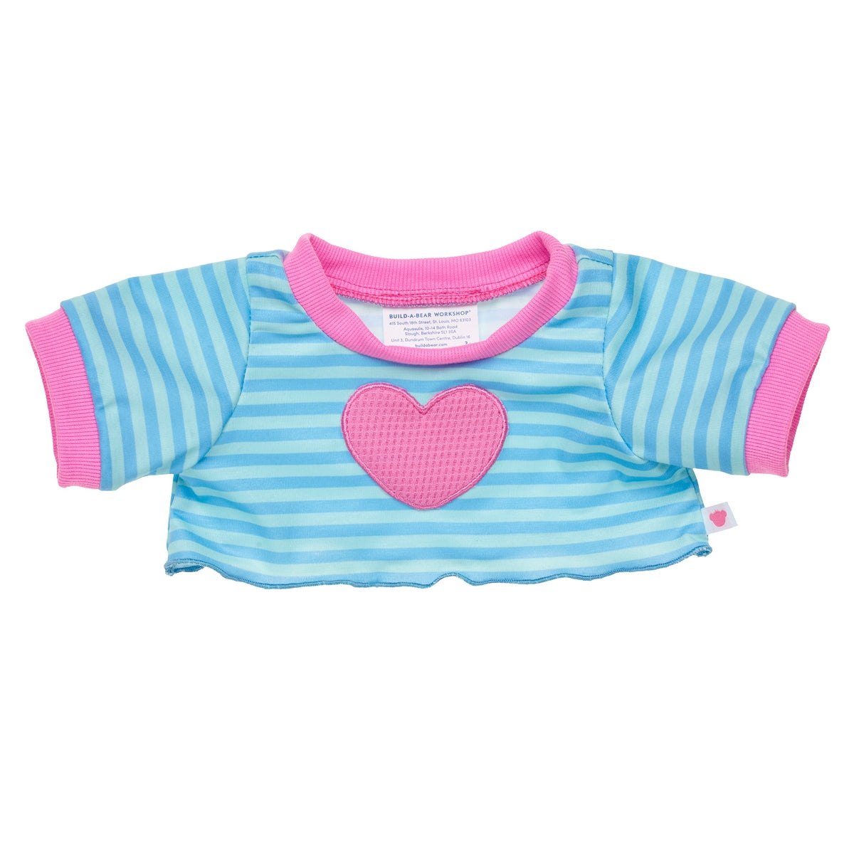 Polera Lineas Corazon Build-A-Bear