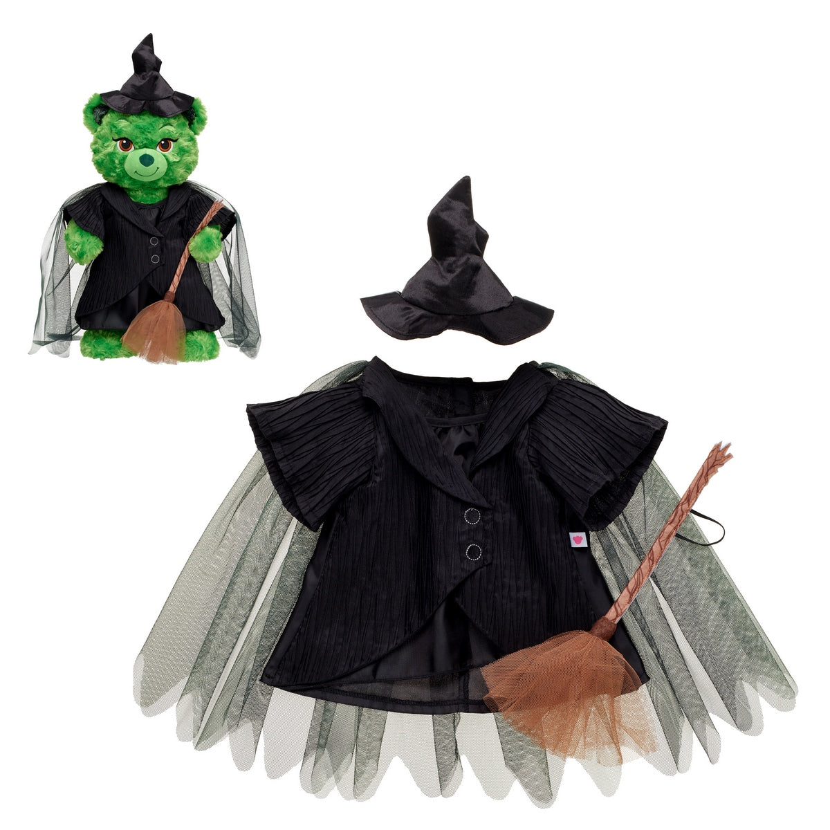 Traje Elphaba Wicked Build-A-Bear
