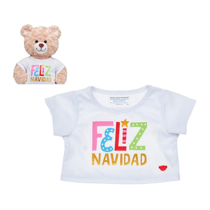 Polera Feliz Navidad 25 Build-A-Bear