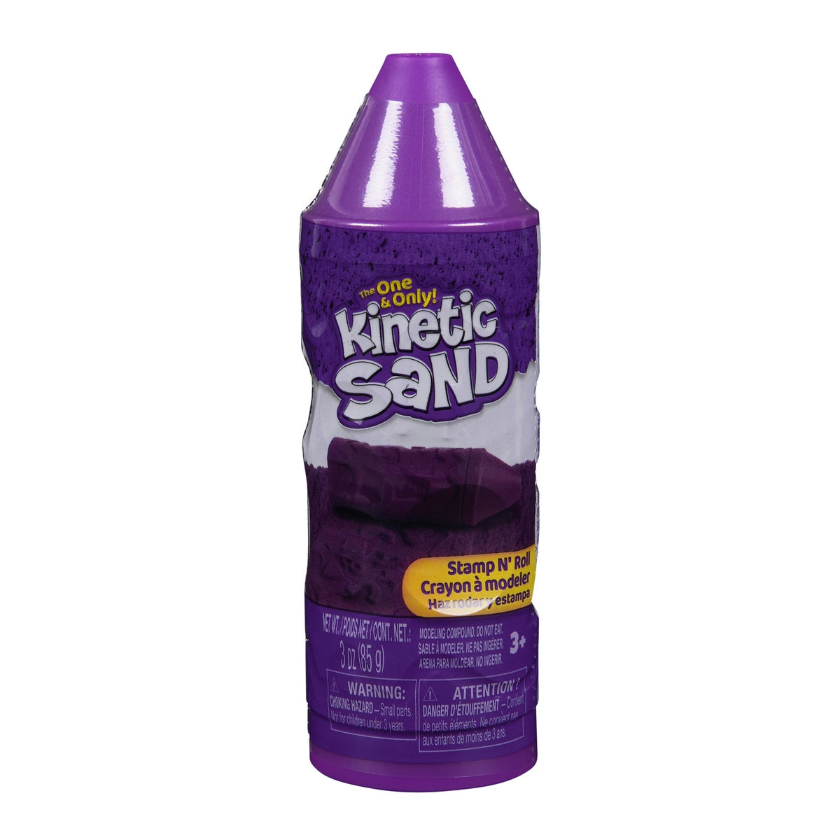 Lapiz Stamp And Roll Arena Magica Kinetic Sand - Morado