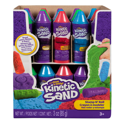 Lapiz Stamp And Roll Arena Magica Kinetic Sand - Celeste