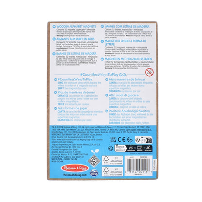 Alfabeto Magnetico De Madera Melissa And Doug