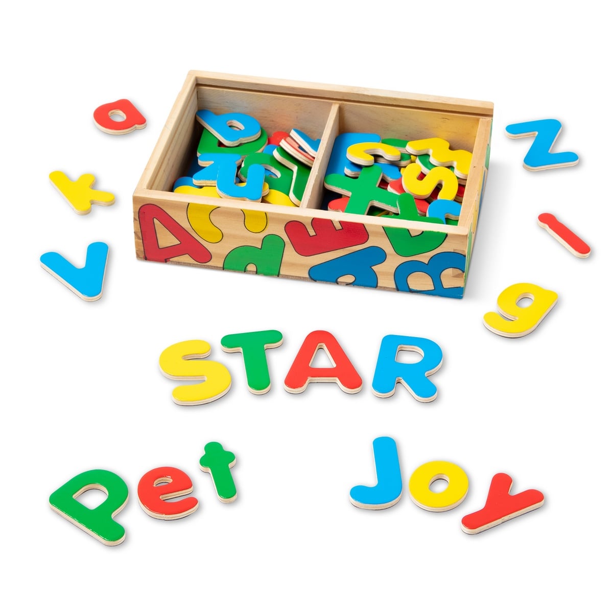 Alfabeto Magnetico De Madera Melissa And Doug