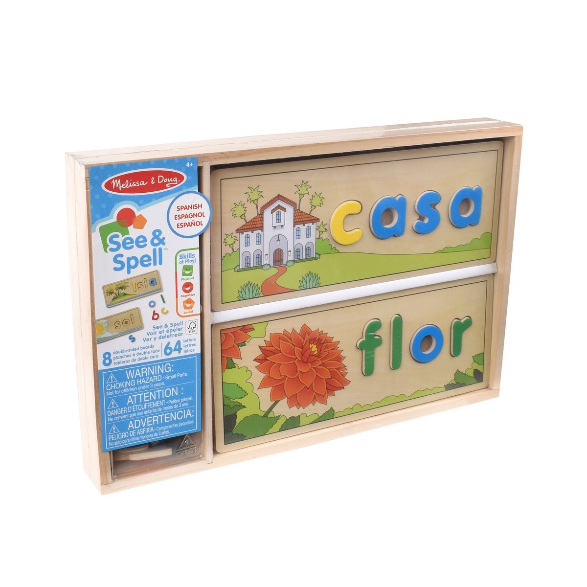 Observa Y Deletrea En Español Melissa And Doug
