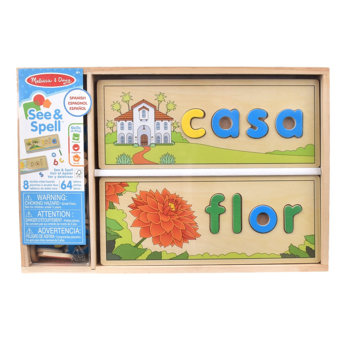 Observa Y Deletrea En Español Melissa And Doug