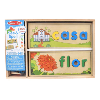 Observa Y Deletrea En Español Melissa And Doug