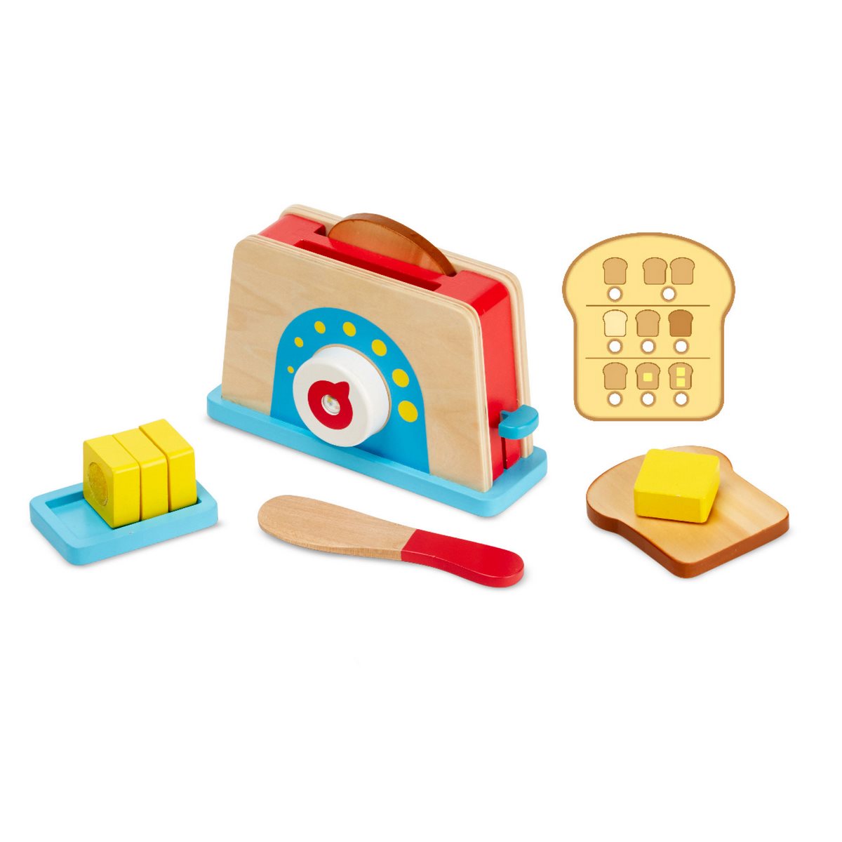 Set De Tostadora Pan Y Mantequilla Melissa And Doug