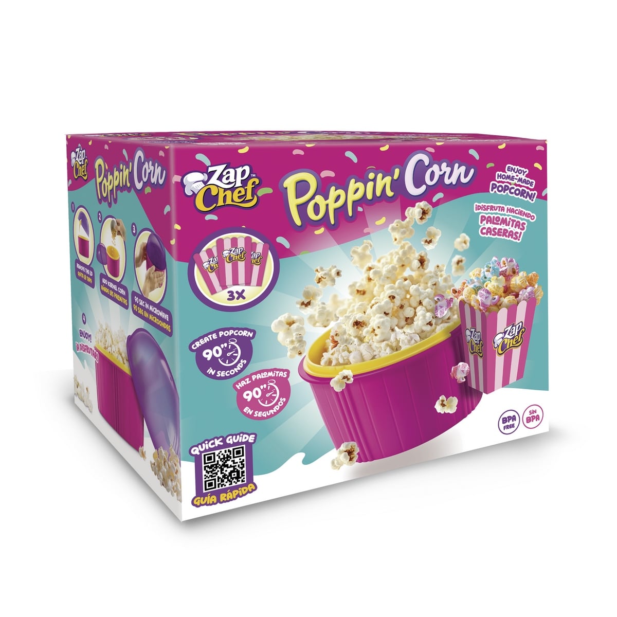 Creacion Pop Corn Zap Chef | Compra Online – Ansaldo Toys Chile