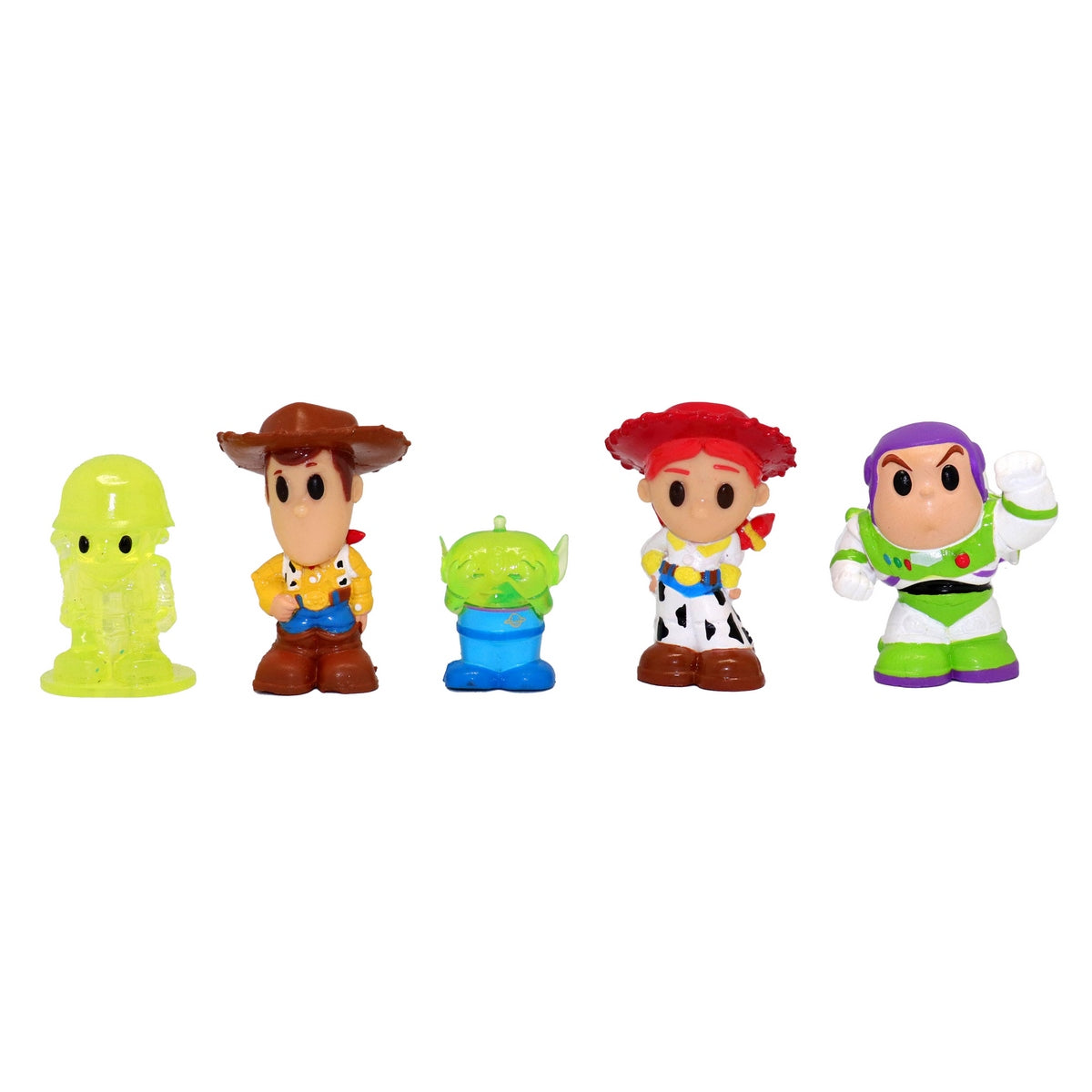 Pack 5 Figuras Ooshies Coleccionables Toy Story