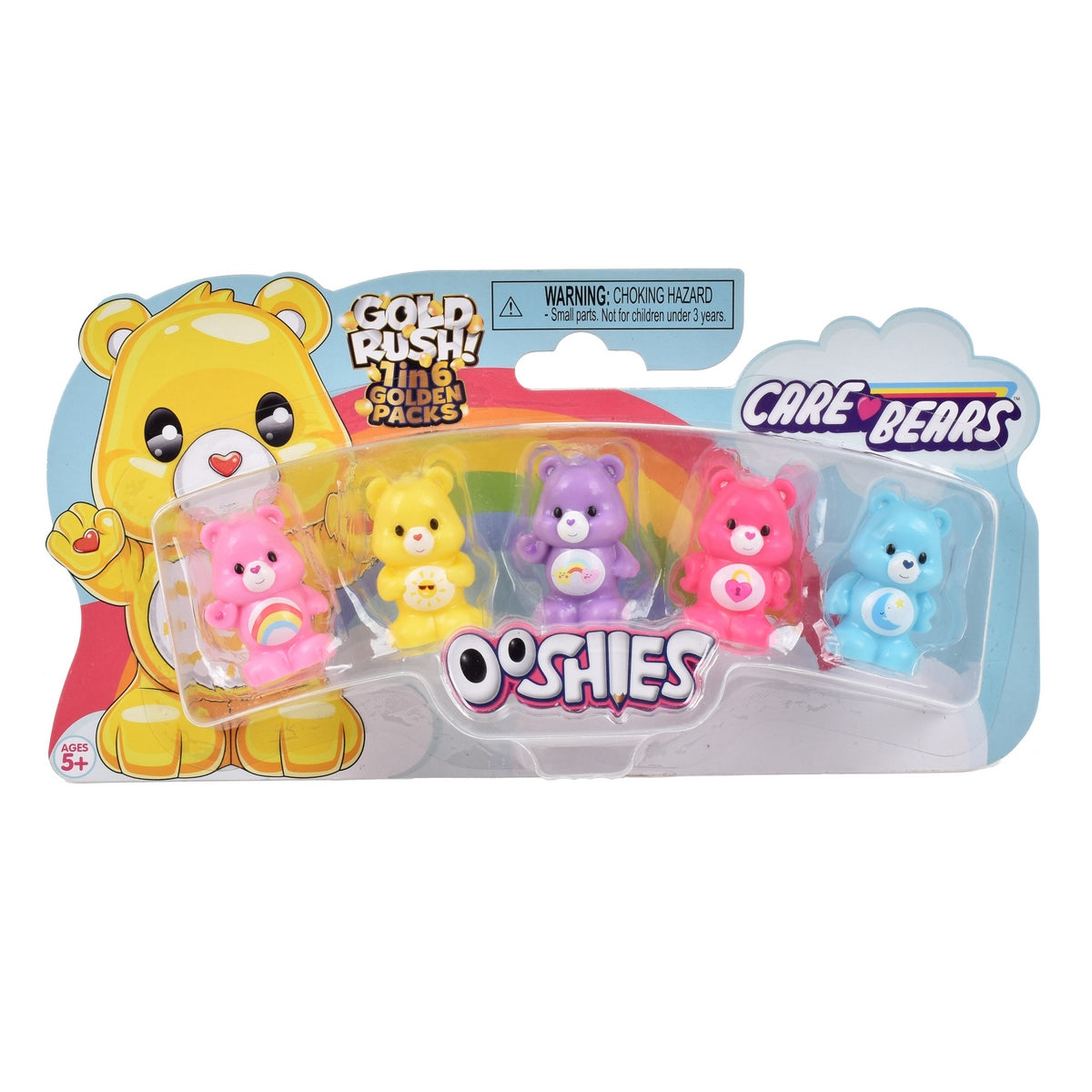 Pack 5 Figuras Ooshies Coleccionables CariÃ±ositos