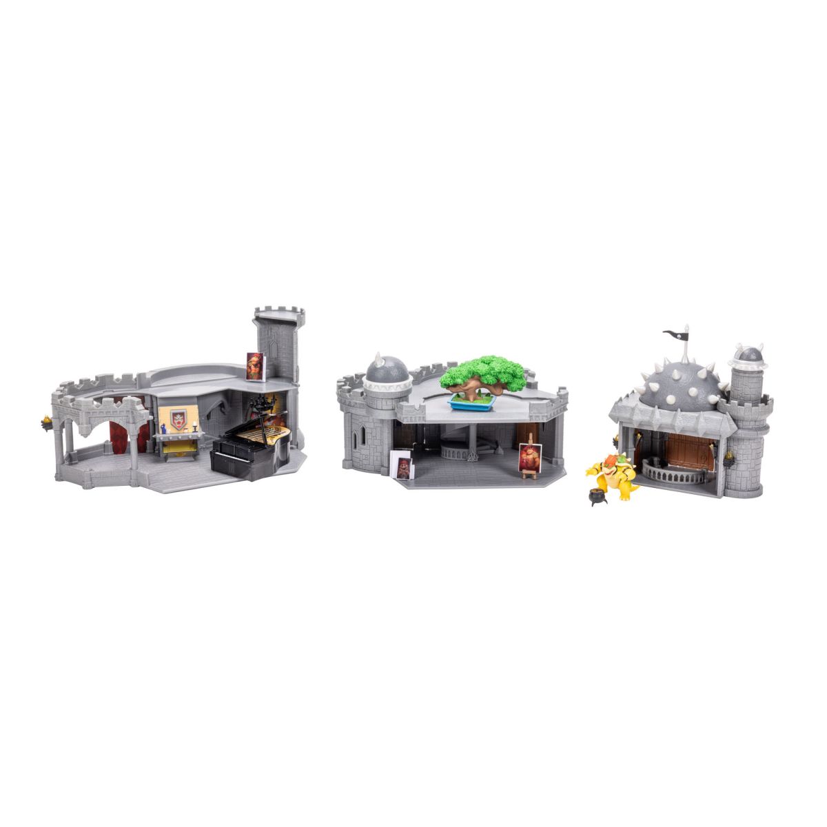 Playset Deluxe Castillo Browser Con Figura 4 Cm Nintendo Pelicula
