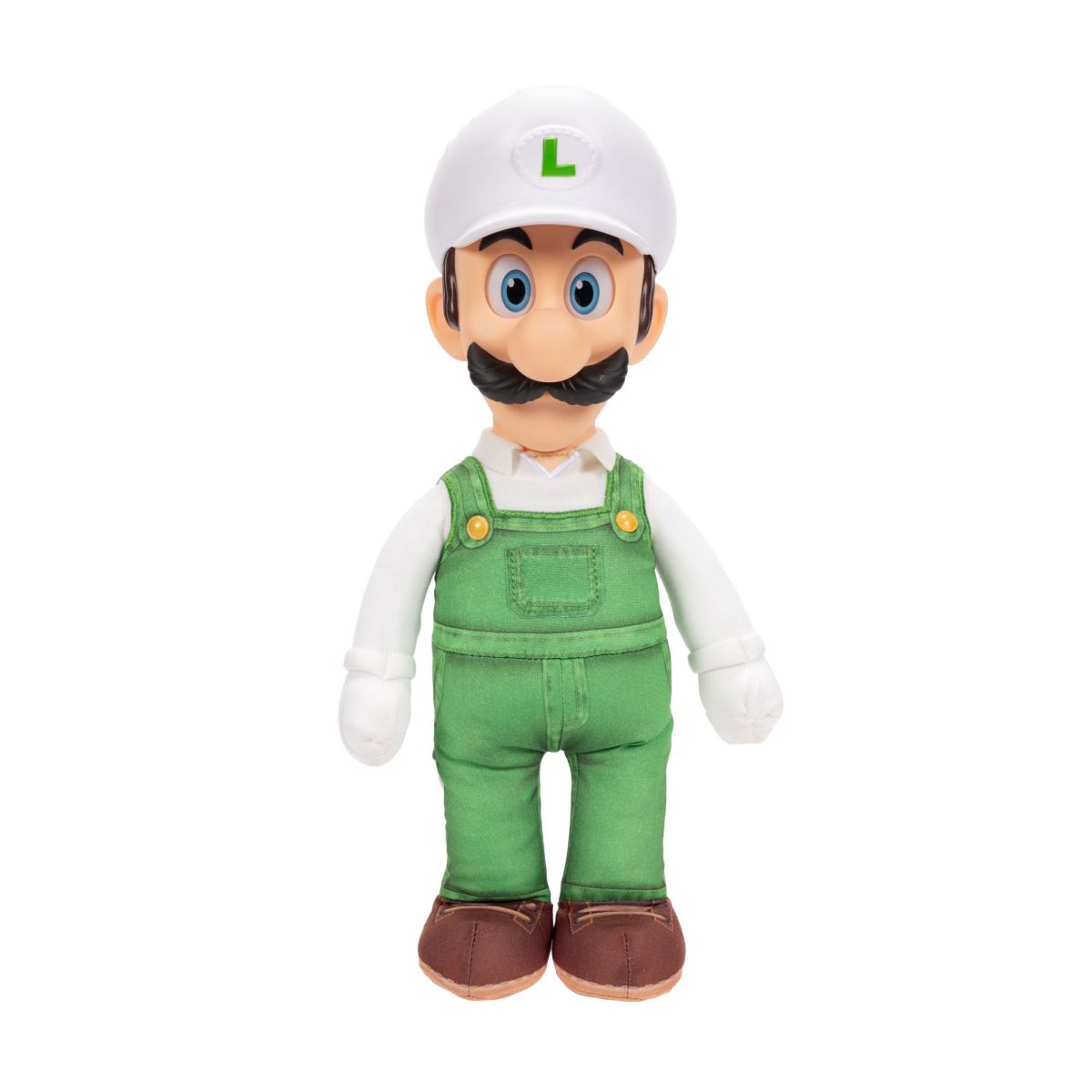 Peluche Luigi Con Cabeza Plastica 37 Cm Nintendo Pelicula