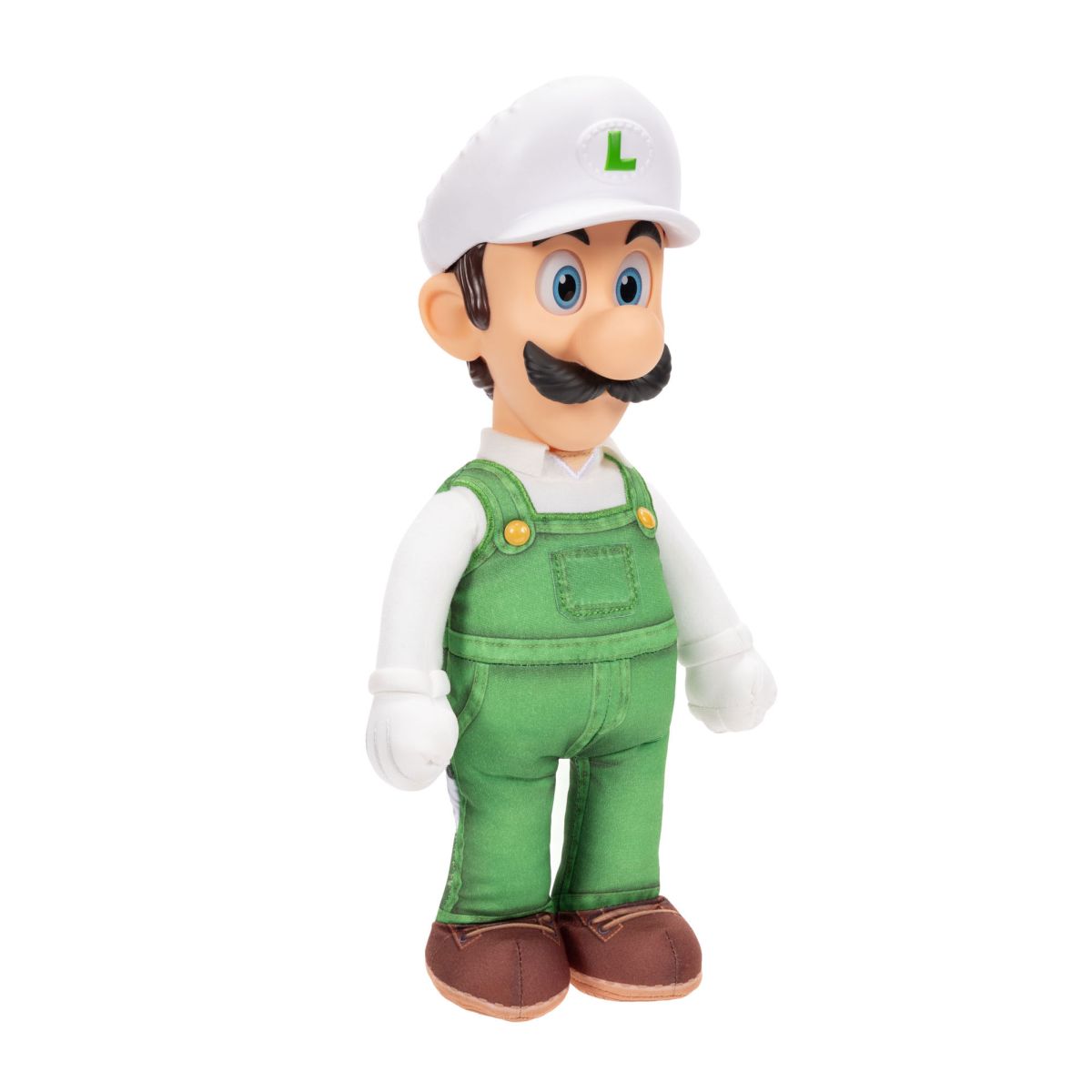 Peluche Luigi Con Cabeza Plastica 37 Cm Nintendo Pelicula