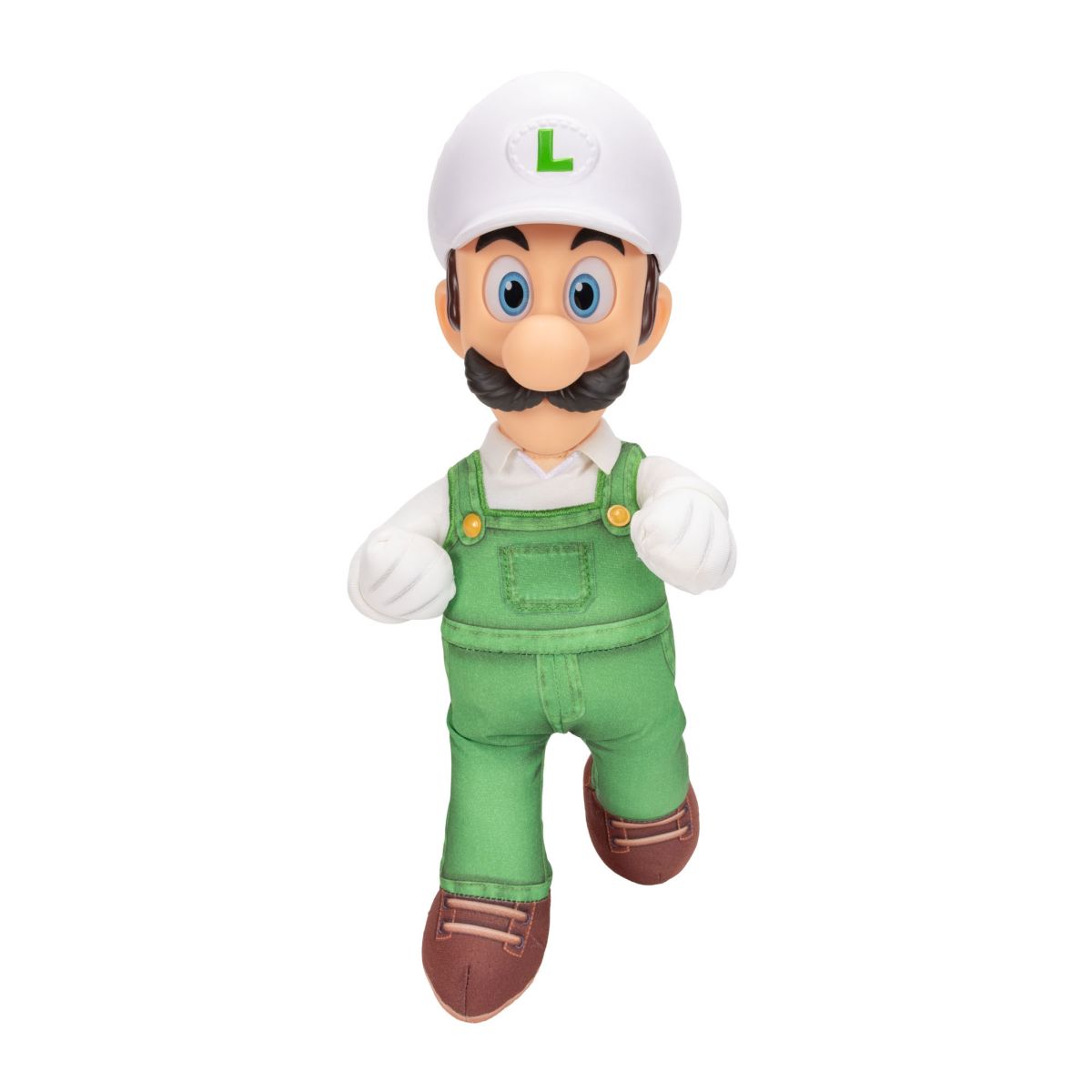 Peluche Luigi Con Cabeza Plastica 37 Cm Nintendo Pelicula