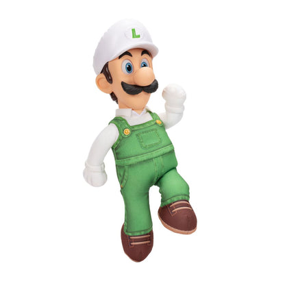 Peluche Luigi Con Cabeza Plastica 37 Cm Nintendo Pelicula