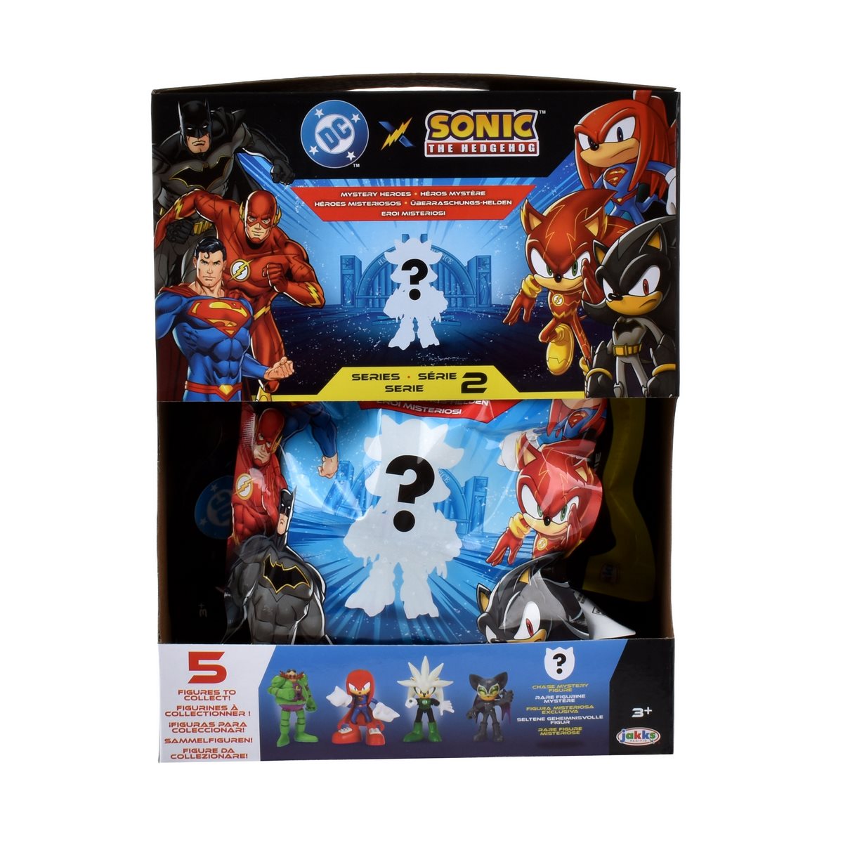 Figura Sonic 6 Cms - Sonic Dc Comics