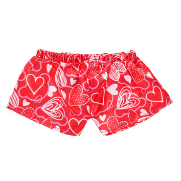 Bóxer Rojo Corazones Valentín 26 Build-a-Bear