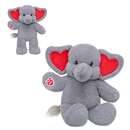 Peluche Elefante Corazon Rojo Build-a-Bear