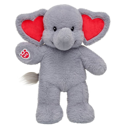 Peluche Elefante Corazon Rojo Build-a-Bear