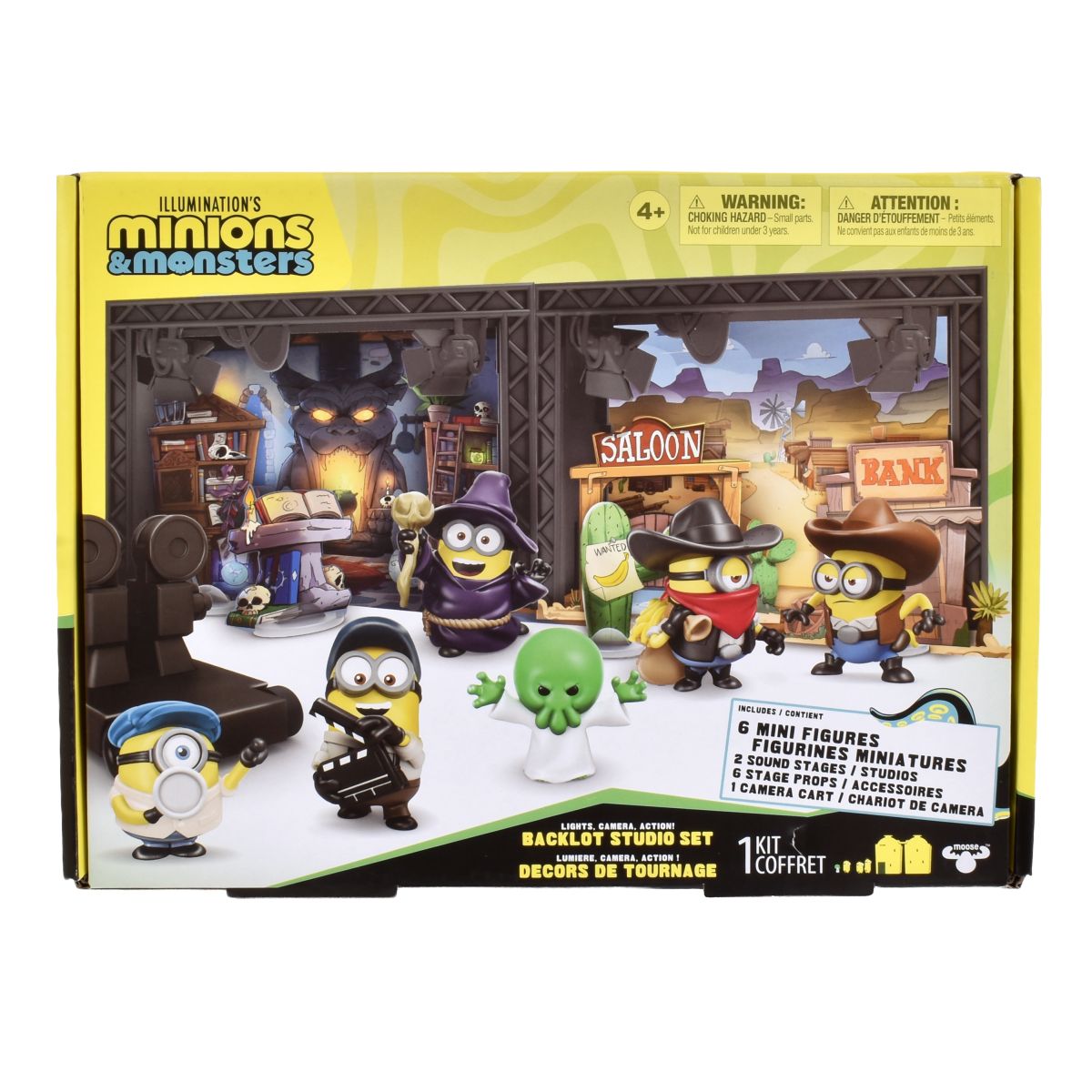 Set 6 Figuras Minions 3