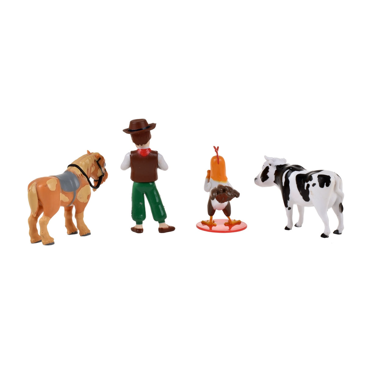 Set 4 Figuras 8 Cm La Granja De Zenon