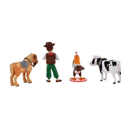 Set 4 Figuras 8 Cm La Granja De Zenon