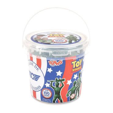 Balde 100 Soldaditos 4 Cm Toy Story