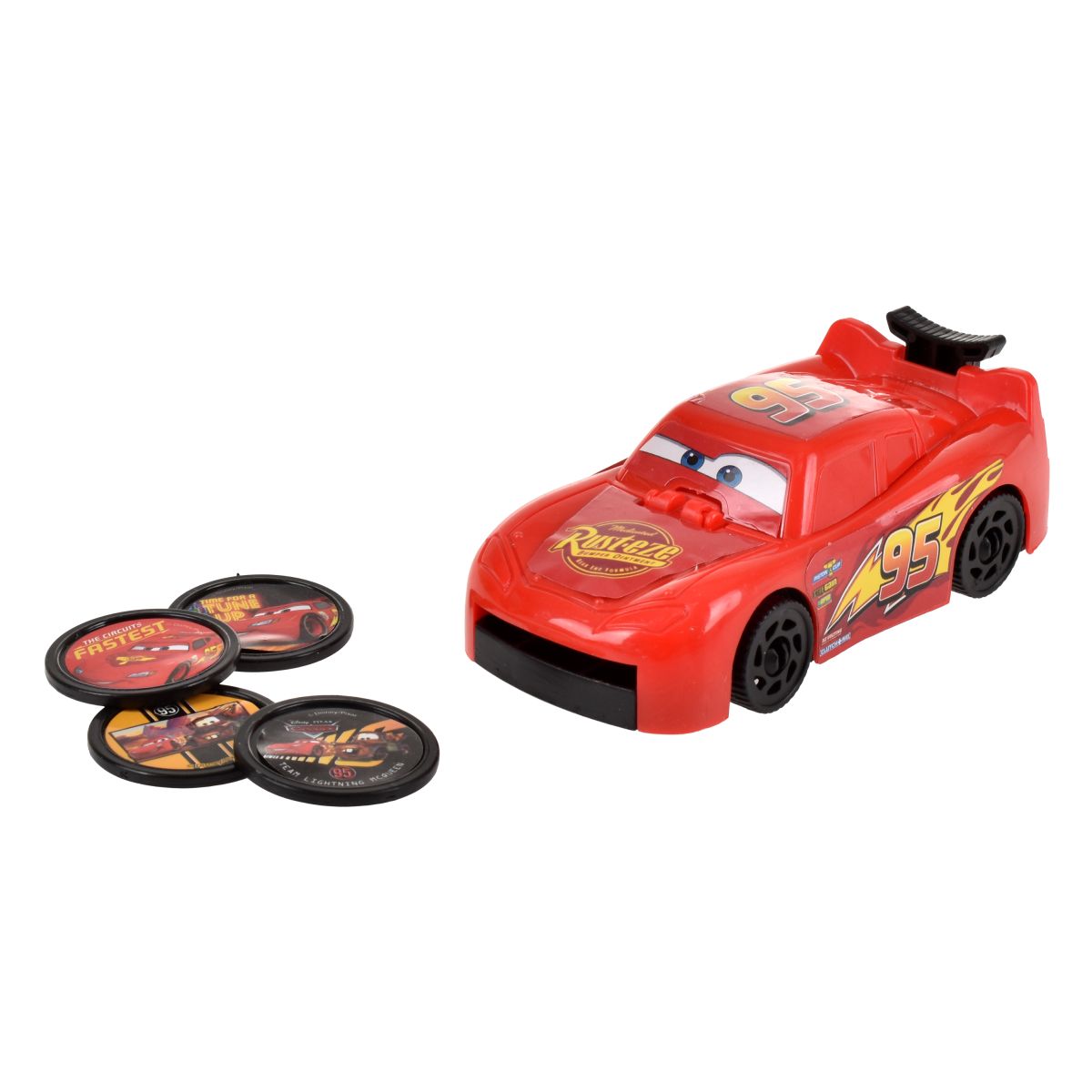 Lanzador De Discos Rayo Mcqueen Cars