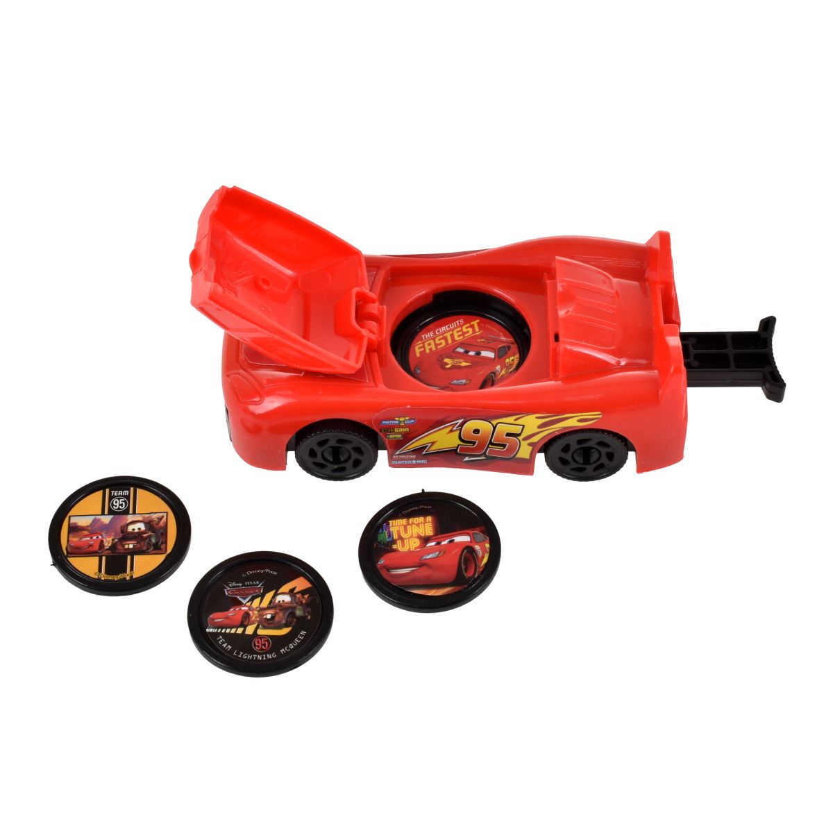 Lanzador De Discos Rayo Mcqueen Cars