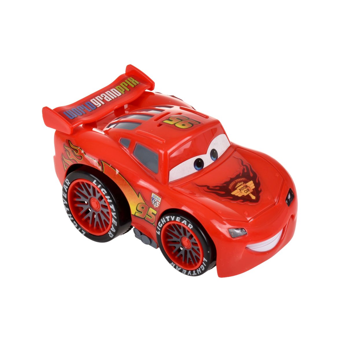 Auto 13 Cm Con Sonido Y Movimiento Rayo Mcqueen