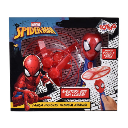 Lanzador Discos Voladores Spiderman