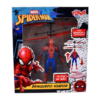 Figura Voladora Con Sensor Spiderman