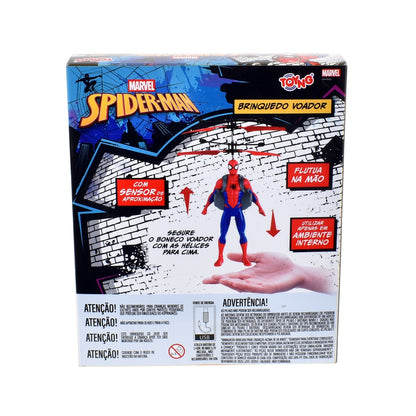Figura Voladora Con Sensor Spiderman