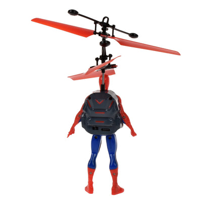 Figura Voladora Con Sensor Spiderman