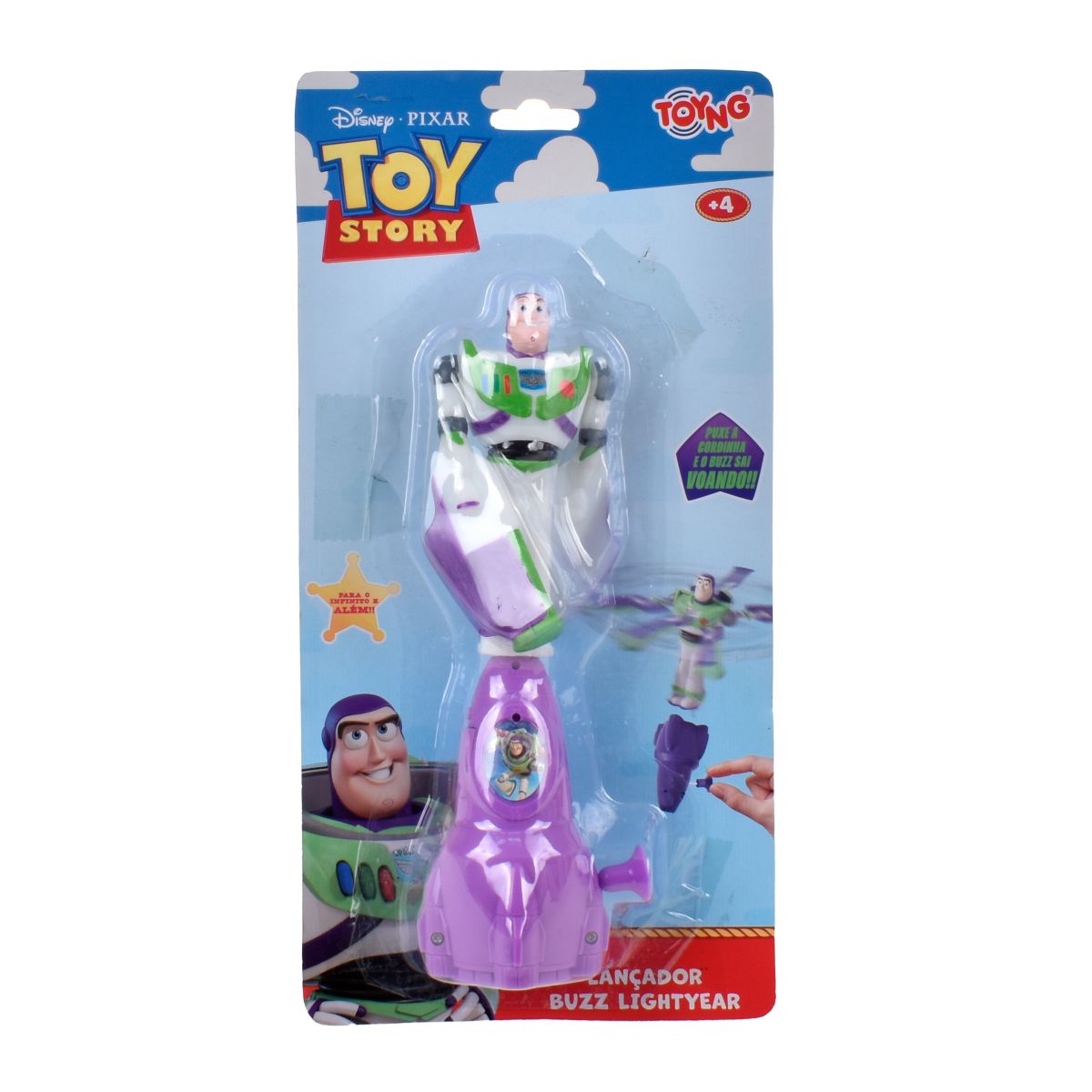 Figura Voladora Con Lanzador Buzz Lightyear Toy Story