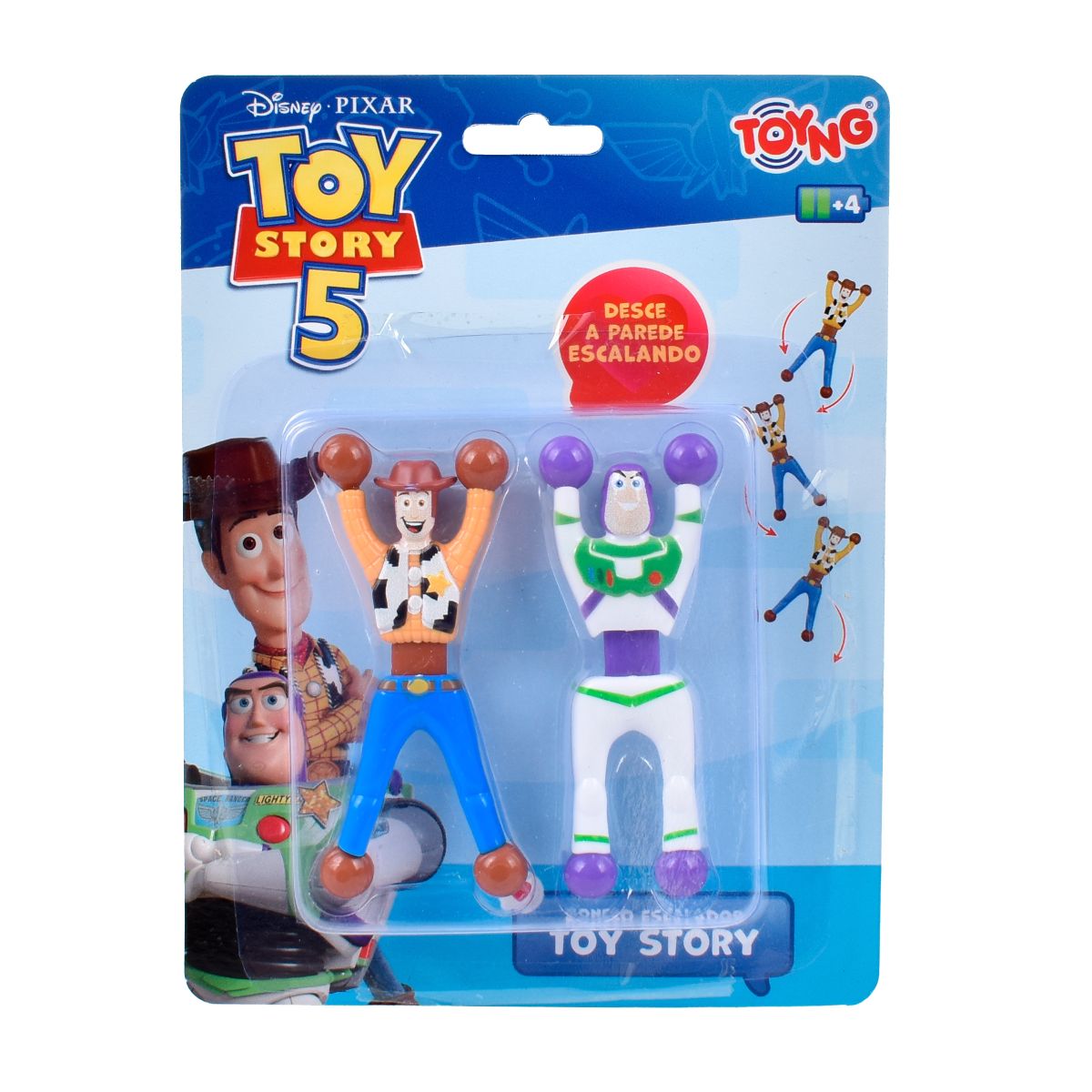 Pack 2 Figuras Deslizables 10 Cm Toy Story