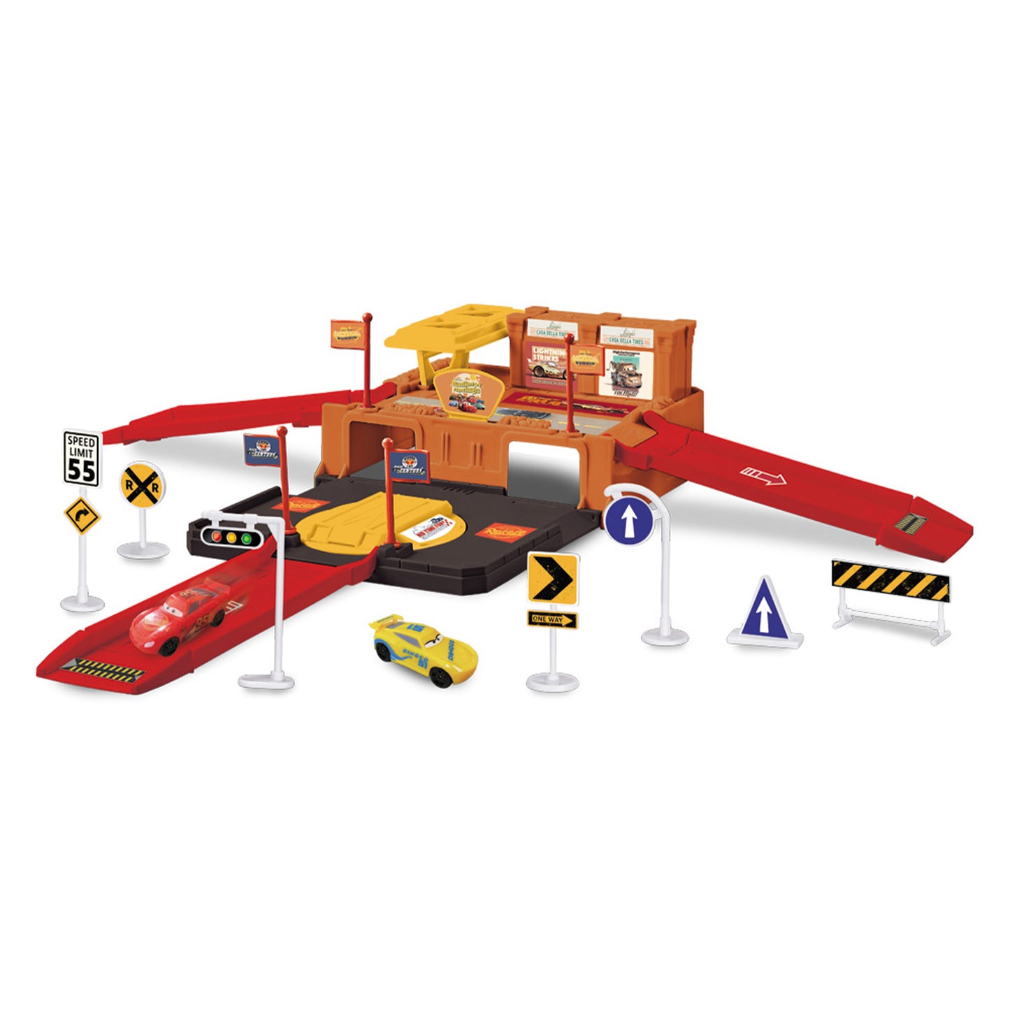 Playset Garage Cars