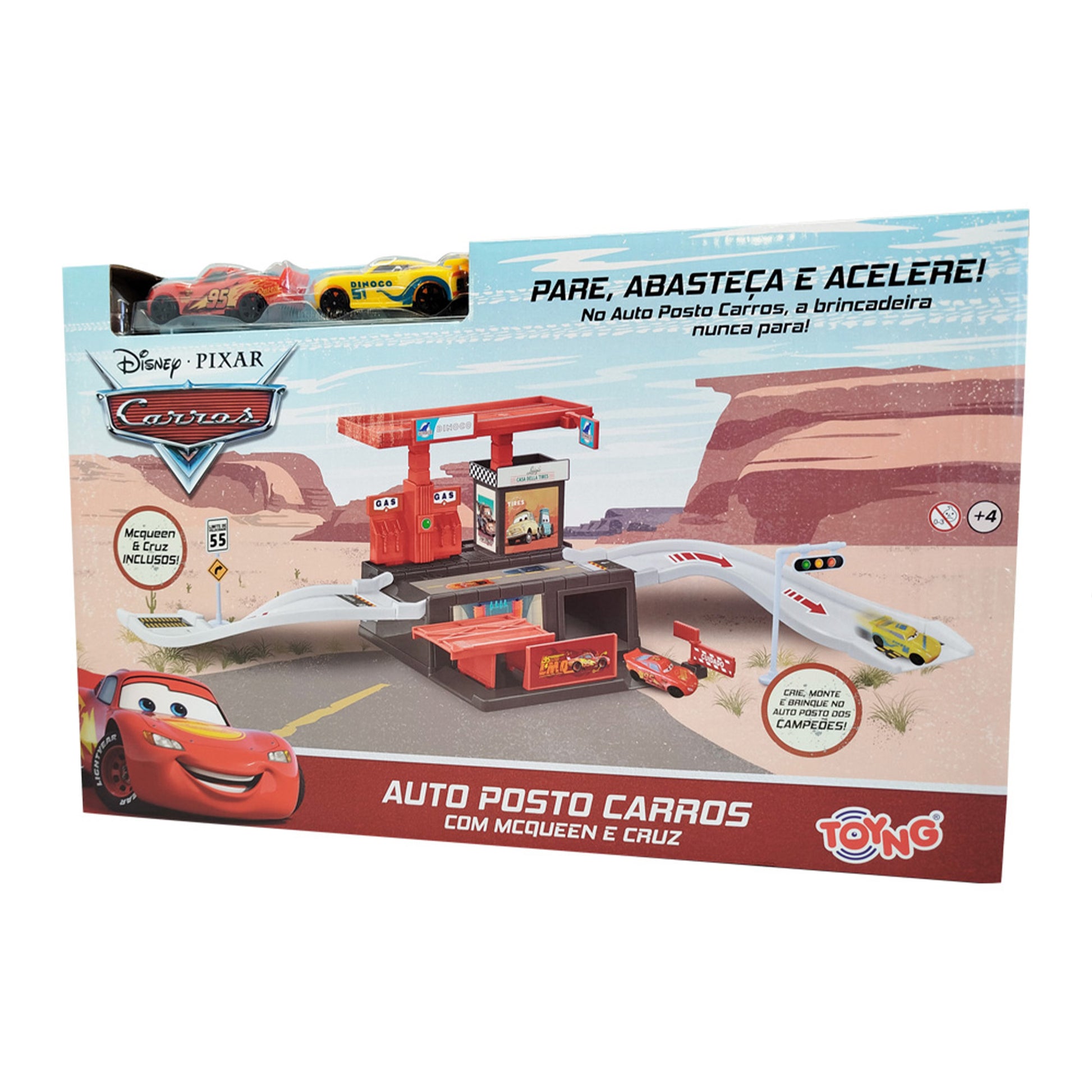 Playset Estacion De Servicio Cars