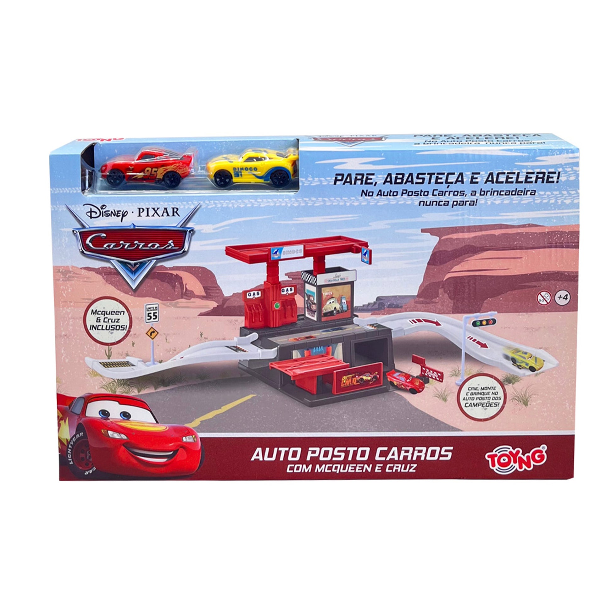 Playset Estacion De Servicio Cars