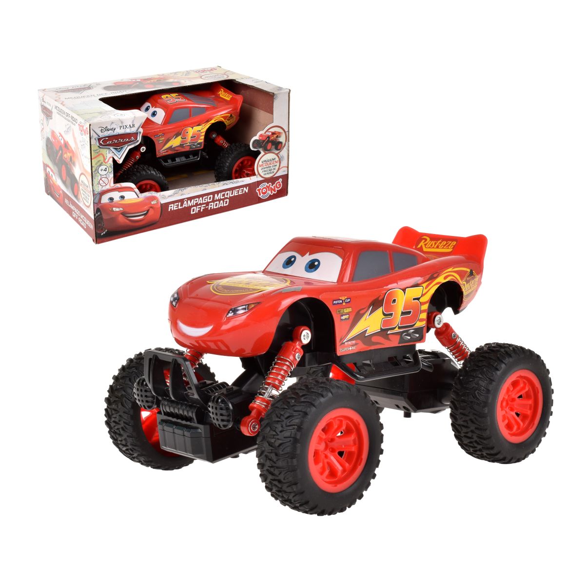 Auto A Friccion 21 Cm Rayo Mcqueen Cars