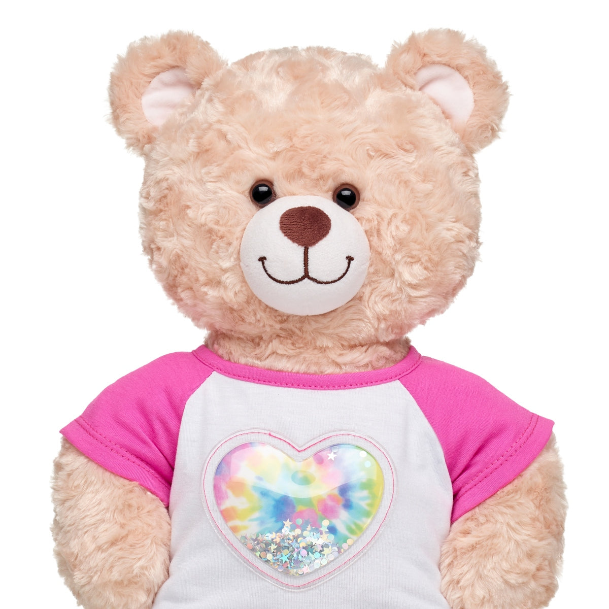 Polera Corazón Lentejuela Arcoíris Build-a-Bear