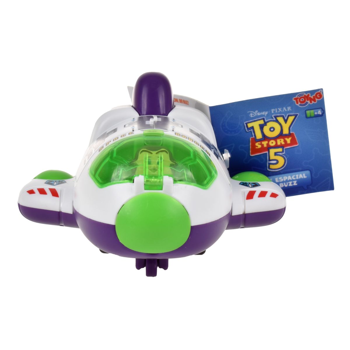 Nave Espacial A Friccion Con Mini Figura Buzz Lightyear Toy Story
