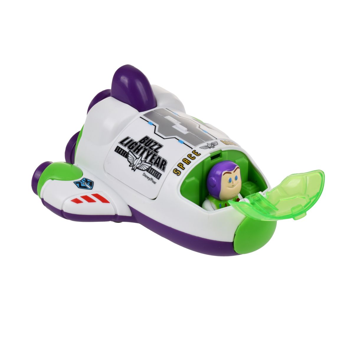 Nave Espacial A Friccion Con Mini Figura Buzz Lightyear Toy Story
