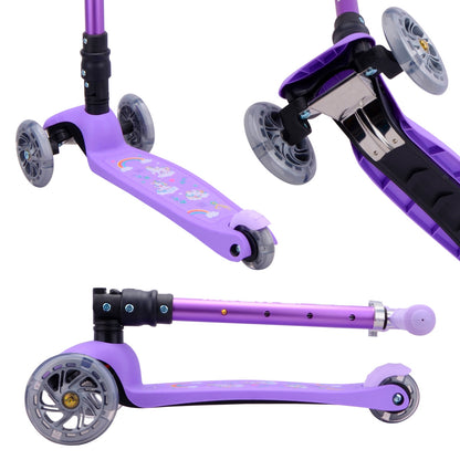 Triscooter Plegable Boldcube - Unicornios